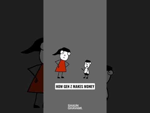 Is this how Gen Z makes money? 👀  #moms #genz #moneymatters