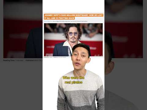 🏴☠️ How Johnny Depp Lost $650 Million to Real Pirates
