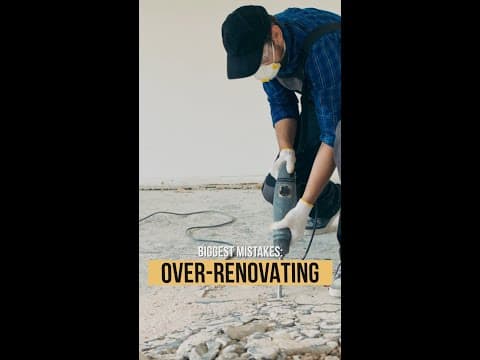 Save Your 💵 on Airbnb Renovations - Ditch The Granite Countertops! #airbnbreno #renovation #shorts