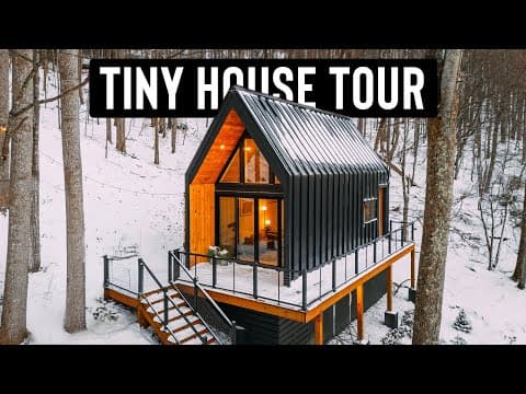 Simple Tiny House Design Full Tour!