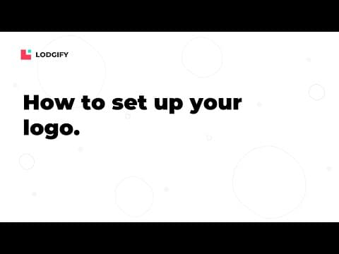 Website Builder - How to set up your logo