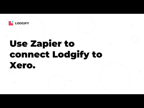 How to Connect Lodgify to Xero with Zapier - Quick Tutorial