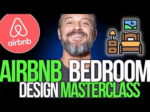 Master Bedroom Design in 5 Steps  (for Airbnb Hosts)