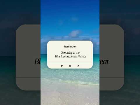 I’ll be a featured speaker at the Girls With Grit Blue Ocean Beach Retreat this September!