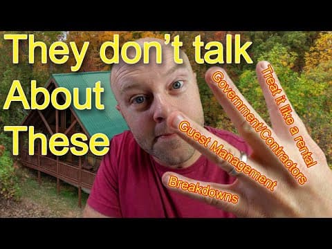 Airbnb Hosts don't talk about these 4 downsides!