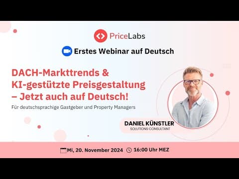 DACH-Markttrends & KI-gestützte Preisgestaltung – Jetzt auch auf Deutsch!