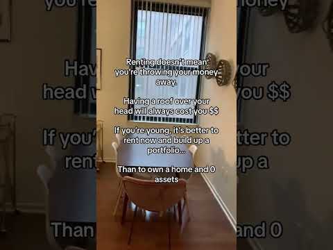 Renting doesn't always mean you're throwing away money... #airbnbbusiness