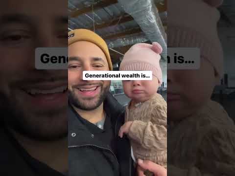 Generational wealth means freedom for your family.