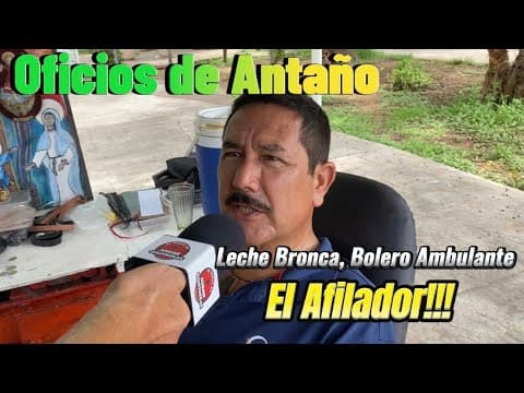 Los viejos oficios de las calles de Culiacán.