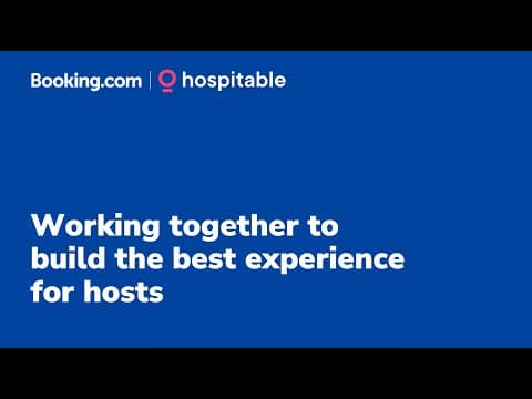 Hospitable Named Premier Connectivity Partner by Booking.com | Game-Changing Host Tools Revealed