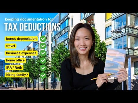 Tax planning before 2025 ends to maximize tax deductions: real estate, side hustles, W2