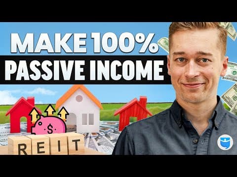How to Make 100% Passive Income WITHOUT Owning Rentals (REITs 101)