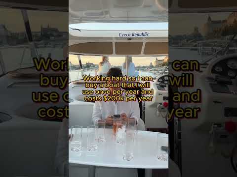 Working hard so I can buy a boat