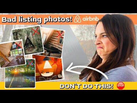 You're making this HUGE Airbnb photo mistake! Do this instead!