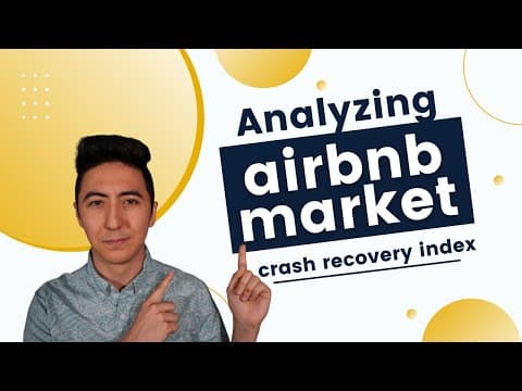 Analyzing Airbnb Market Crash Recovery Index