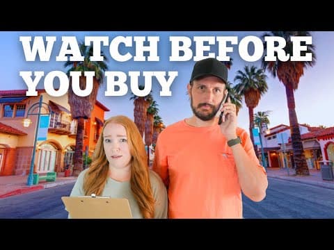 BEFORE you buy in Palm Springs, watch this video! - Where to invest in 2025