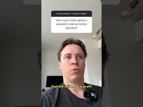 How much initial capital is needed to start an Airbnb business?