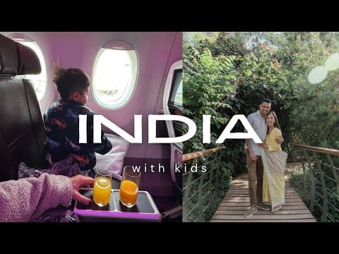 We went to India! FIRST impressions, jet lag tips, Ahmedabad with kids