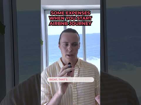 Some expenses when starting your Airbnb journey