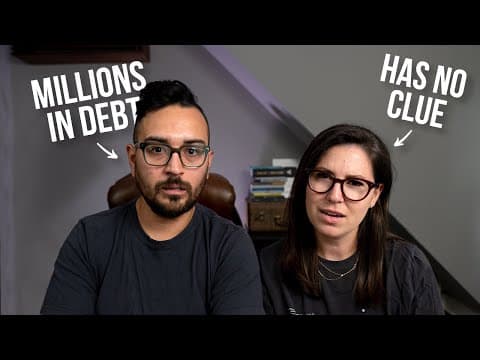 why my wife doesn't know we're millions of dollars in debt