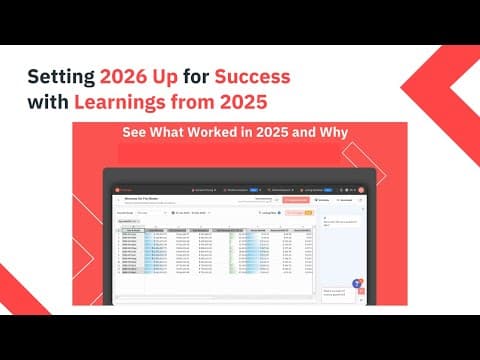Setting 2026 Up for Success with Learnings from 2025