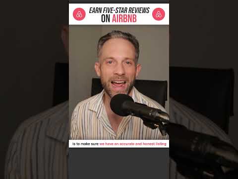Earn 5-star Airbnb reviews even if your property isn't perfect! #shorts #airbnb #reviews #airbnbtips