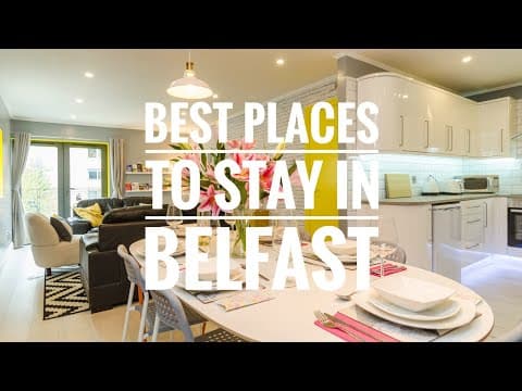 Best places to stay in Belfast! Central Belfast Apartments Deluxe Citygate Apartment.
