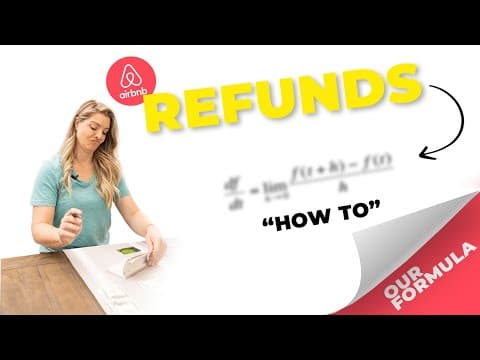Our Refund Formula for Airbnb or Direct Bookings