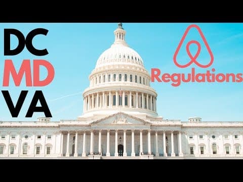 Airbnb Regulations for: DC, MD, VA (NoVA)