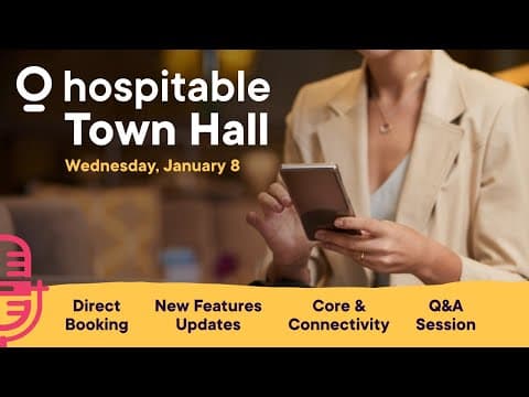 Hospitable Town Hall, January 8