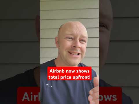 Airbnb and VRBO now show total price upfront!