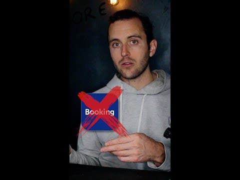 DON'T Use Booking.com for Short-Term Rentals! 🤫😎 #airbnb #airbnbtips #shorts