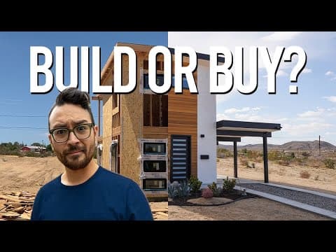 STOP BUYING HOUSES! New constructions are the obvious choice.