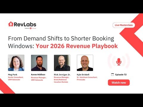 From Demand Shifts to Shorter Booking Windows: Your 2026 Revenue Playbook | November'25 Masterclass