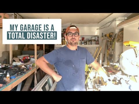 Am I a hoarder? Step inside my garage AKA The Hoarder's Den and help me process this disaster | Vlog