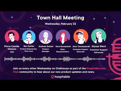 Hospitable Town Hall, February 22nd