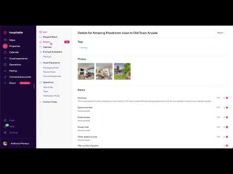 Training: Properties Overview