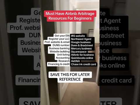 These are the MUST HAVE Airbnb arbitrage resources. #airbnbbusiness