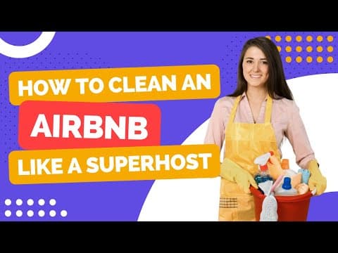 How to CLEAN an AirBnB - Part 1: THE BATHROOM