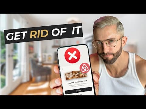 You shouldn't use PHOTO TOUR on Airbnb and how to REMOVE it