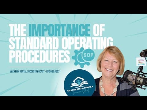 Smooth Operations: Standing Operating Procedures for Short-Term Rentals