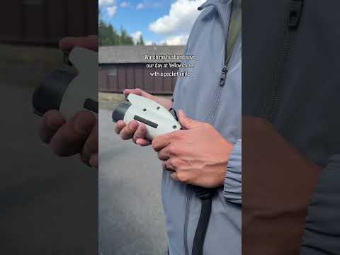 Full story on tagged video! #evproblems #rivian #rivianr1t #yellowstone #evtravel #familytravelvlog