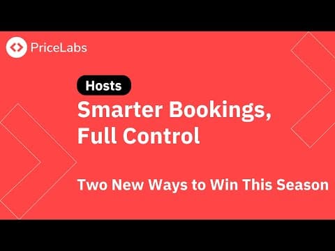 Smarter Bookings, Full Control: How PriceLabs Helps You Stay Booked