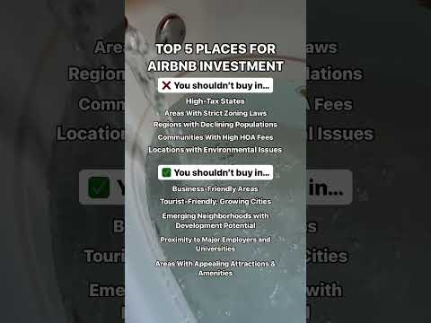 Thinking about investing in an Airbnb property? 🤔 Here are some tips 👀 #airbnbbusiness