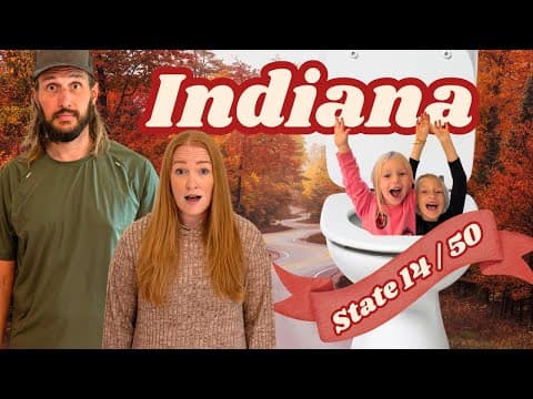 We Found the Coziest Cabin in Indiana (and the Strangest Slide Ever)