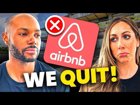We're Quitting Airbnb