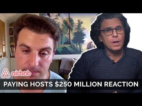My Reaction to Brian Chesky's $250 Million Host Pay Out Plan.