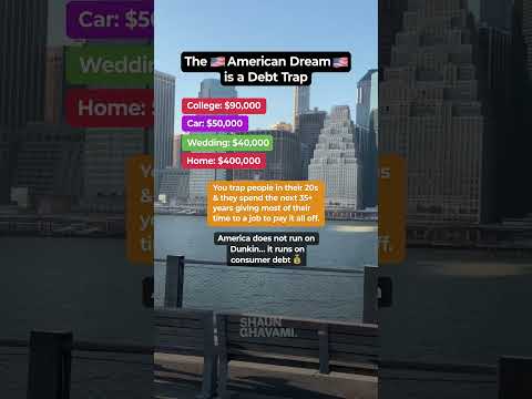 USA 🇺🇸 runs on consumer debt… #usa #debt #financialfreedom