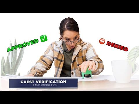 STR Guest Verification through Direct Booking Websites