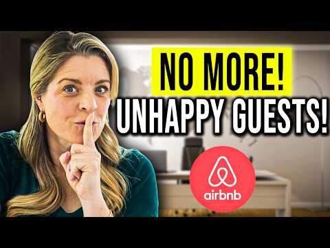 Our #1 Airbnb Secret to Preventing Guest Complaints (and getting 5 stars!)